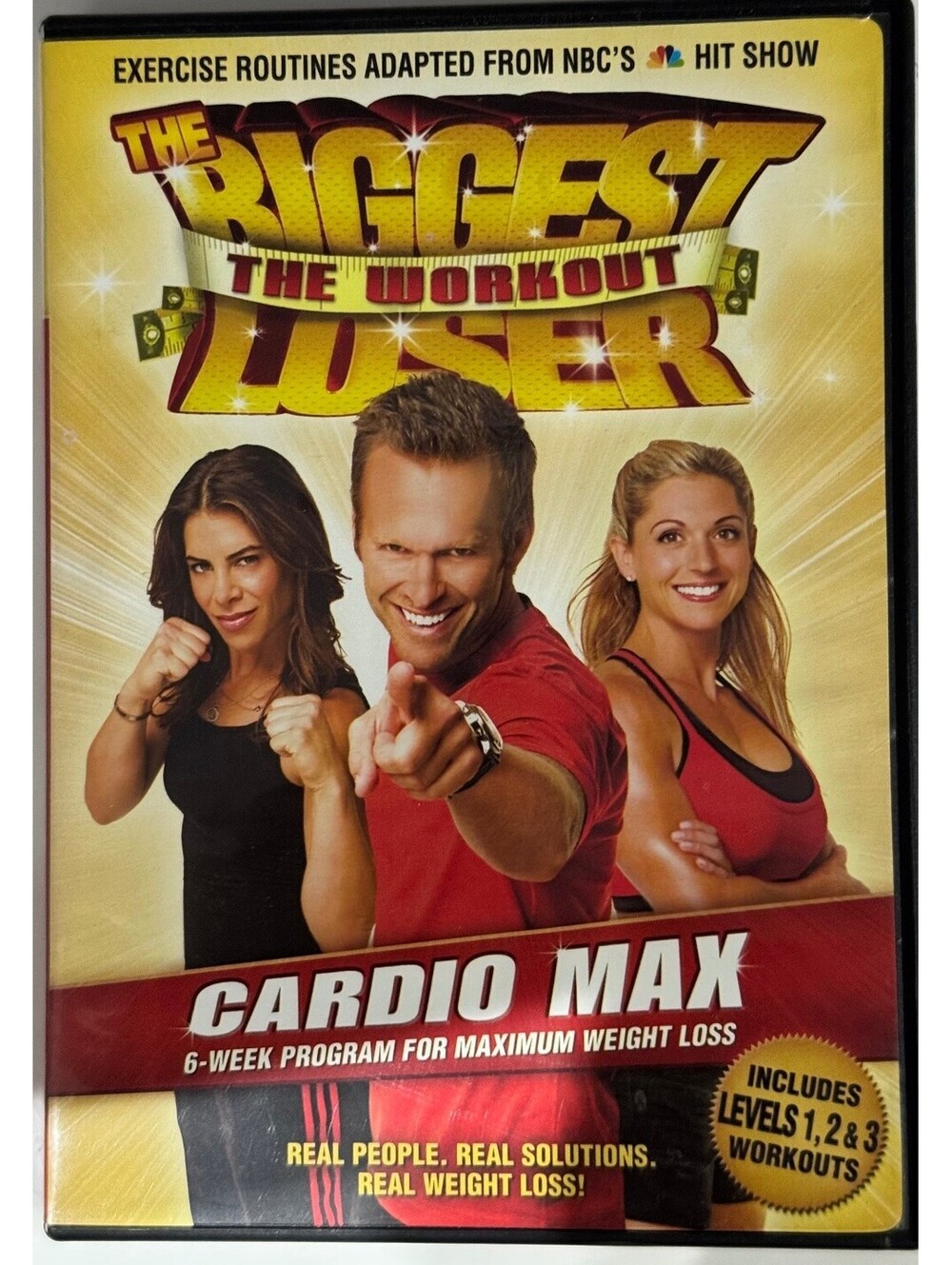 The Biggest Loser The Workout Cardio Max DVD - 6 Week Program Weight Loss
